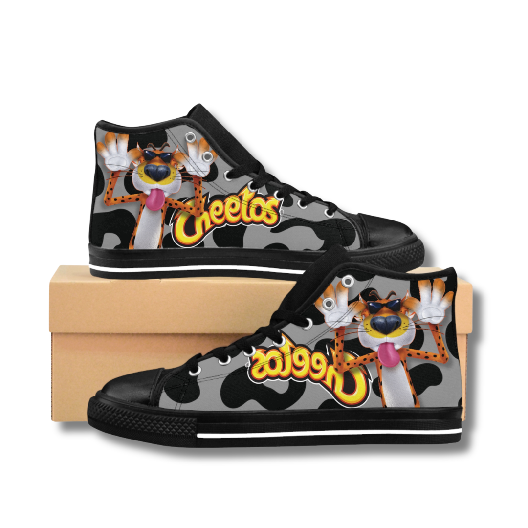Vintage-Sealed The Hottest Rawest Sneakers & Apparel Clothing Store Around Online. Cheetah 3D Cheetos Low-Top Men's Canvas Sneakers [Gray] US SIZE [6.5-12].
