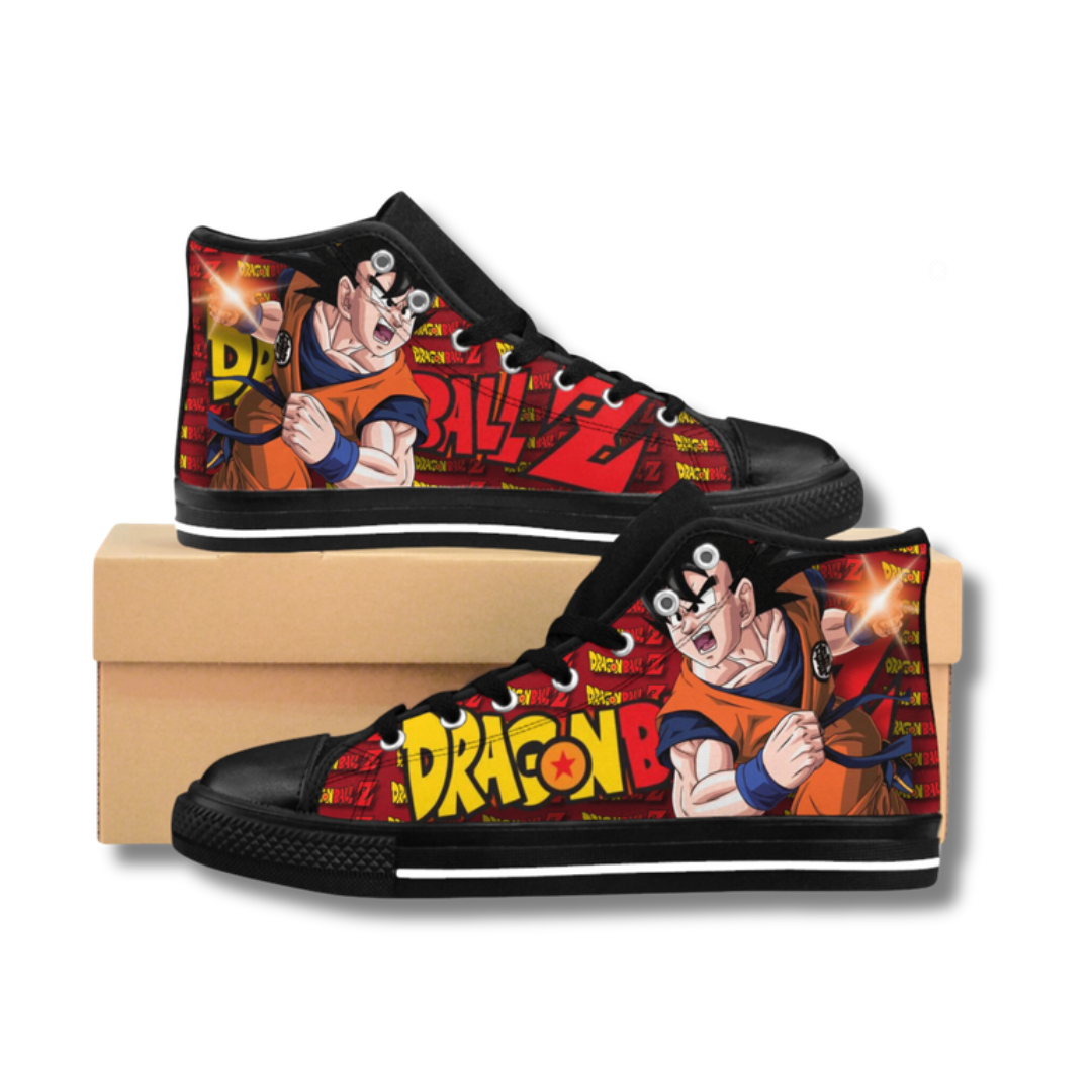 Vintage-Sealed The Hottest Rawest Sneakers & Apparel Clothing Store Around Online. 🔥 Dragon Ball Z 3D Goku Sneakers – Custom Anime Shoes | Men’s [RED] US Sizes [6.5-12]. 