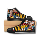 Vintage-Sealed The Hottest Rawest Sneakers & Apparel Clothing Store Around Online. Superman 3D Custom Sneakers for Men | Superhero Graphic Shoes [WHITE] US Sizes [6.5-12].