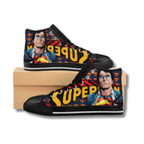 Vintage-Sealed The Hottest Rawest Sneakers & Apparel Clothing Store Around Online. Superman 3D Custom Sneakers for Men | Superhero Graphic Shoes [BLUE] US Sizes [6.5-12].