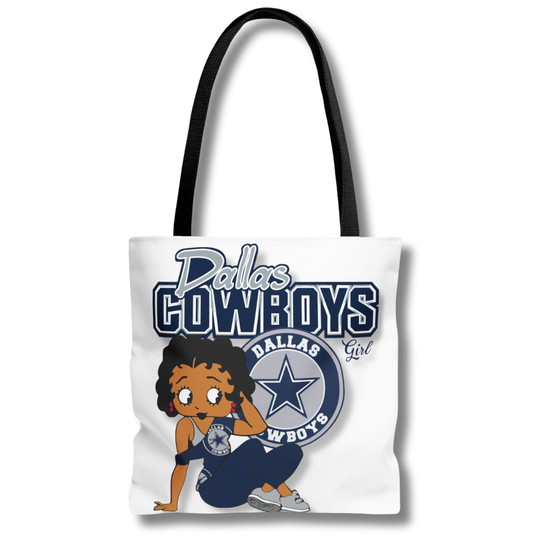 Betty B. (3D) COWBOYS Tote Bag | Brand New Football Fashion Accessory