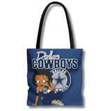 Betty B. (3D) COWBOYS Tote Bag | Brand New Football Fashion Accessory
