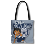 Betty B. (3D) COWBOYS Tote Bag | Brand New Football Fashion Accessory