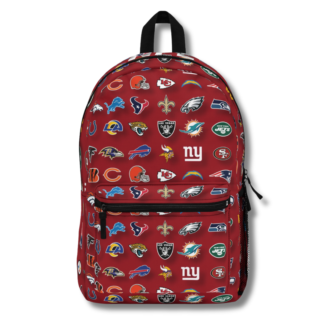 Vintage-Sealed The Hottest Rawest Sneakers & Apparel Clothing Store Around Online. NFL 3D Team Backpack – Football Fan Style | Brand New [RED] US Sizes [Standard].