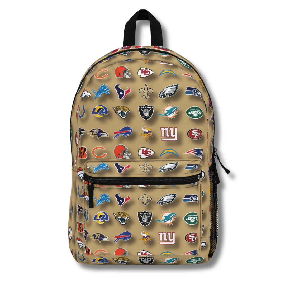 Vintage-Sealed The Hottest Rawest Sneakers & Apparel Clothing Store Around Online. NFL 3D Team Backpack – Football Fan Style | Brand New [GOLD] US Sizes [Standard].