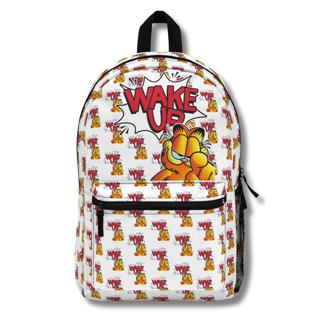 Vintage-Sealed The Hottest Rawest Sneakers & Apparel Clothing Store Around Online. Garfield 3D Wake Up Backpack | Unisex Cartoon Fashion Backpack | Novelty School & Travel Bag | Brand New [WHITE] US Sizes [Standard-17"].