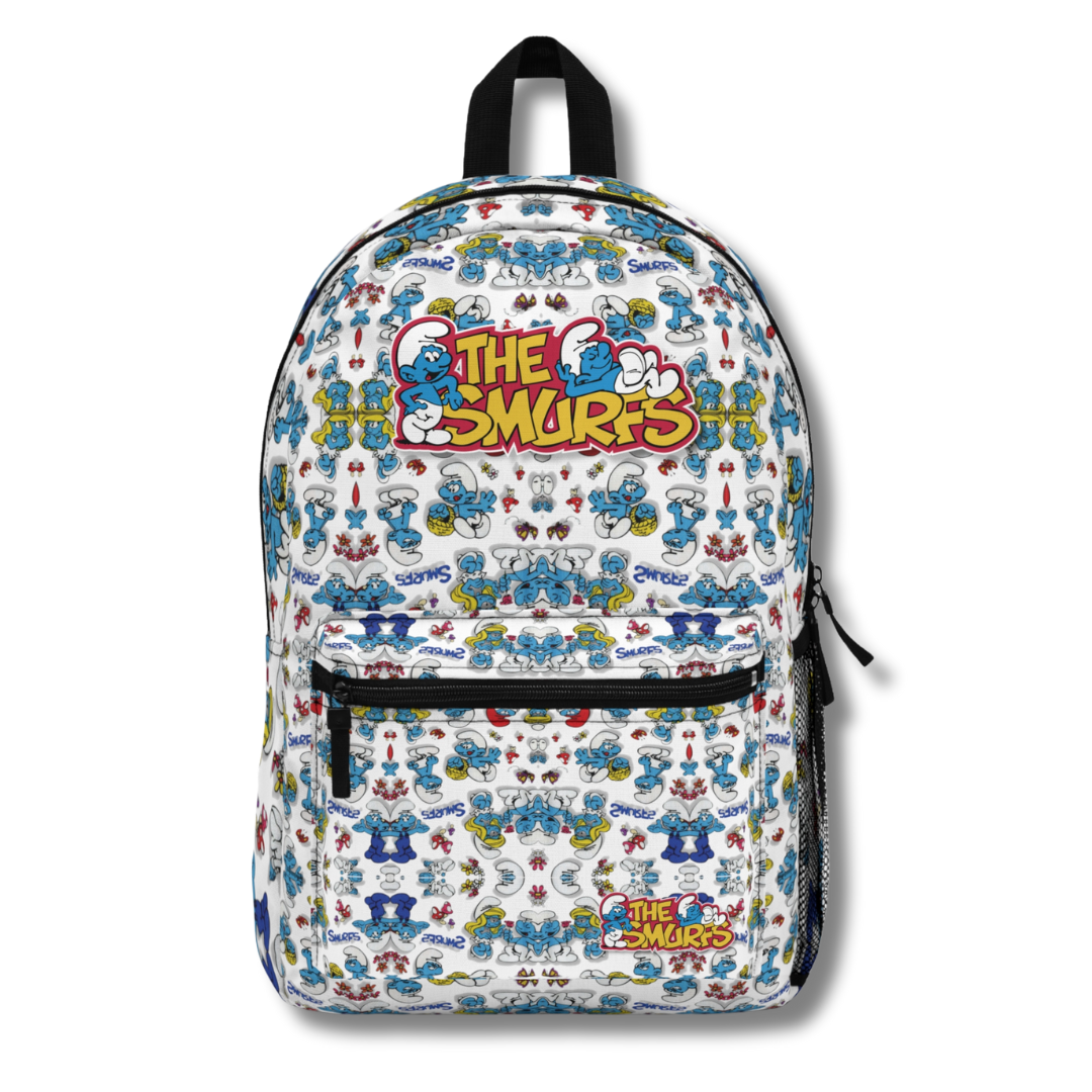 Vintage-Sealed The Hottest Rawest Sneakers & Apparel Clothing Store Around Online. The Smurfs 3D Backpack | Unisex Graphic Fashion Backpack | New [White] US Sizes [One Size].