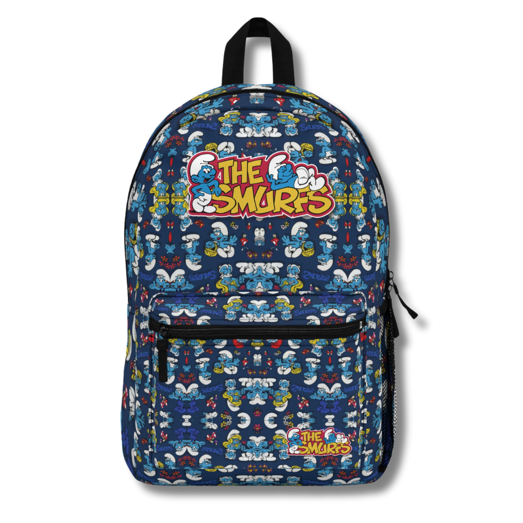 Vintage-Sealed The Hottest Rawest Sneakers & Apparel Clothing Store Around Online. The Smurfs 3D Backpack | Unisex Graphic Fashion Backpack | New [Blue] US Sizes [One Size].