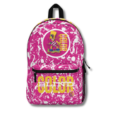 Vintage-Sealed The Hottest Rawest Sneakers & Apparel Clothing Store Around Online. Color Blind Bart S. Backpack | Unisex Graphic Fashion Backpack | New [Pink] US Sizes [One Size].
