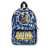 Vintage-Sealed The Hottest Rawest Sneakers & Apparel Clothing Store Around Online. Color Blind Bart S. Backpack | Unisex Graphic Fashion Backpack | New [Blue] US Sizes [One Size].