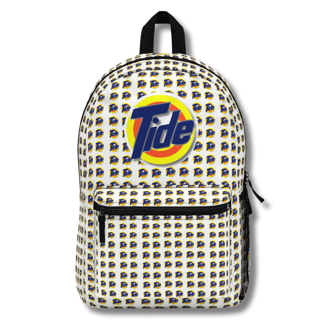 Vintage-Sealed The Hottest Rawest Sneakers & Apparel Clothing Store Around Online. TIDE (3D) Graphic Backpack | Unisex Fashion & Everyday Carry Bag [White] US Sizes [One Size].