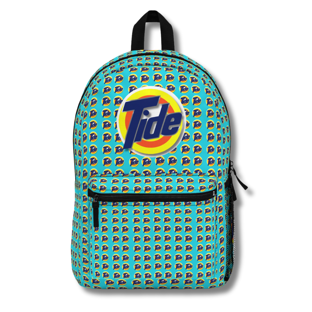 Vintage-Sealed The Hottest Rawest Sneakers & Apparel Clothing Store Around Online. TIDE (3D) Graphic Backpack | Unisex Fashion & Everyday Carry Bag [Turquoise] US Sizes [One Size].
