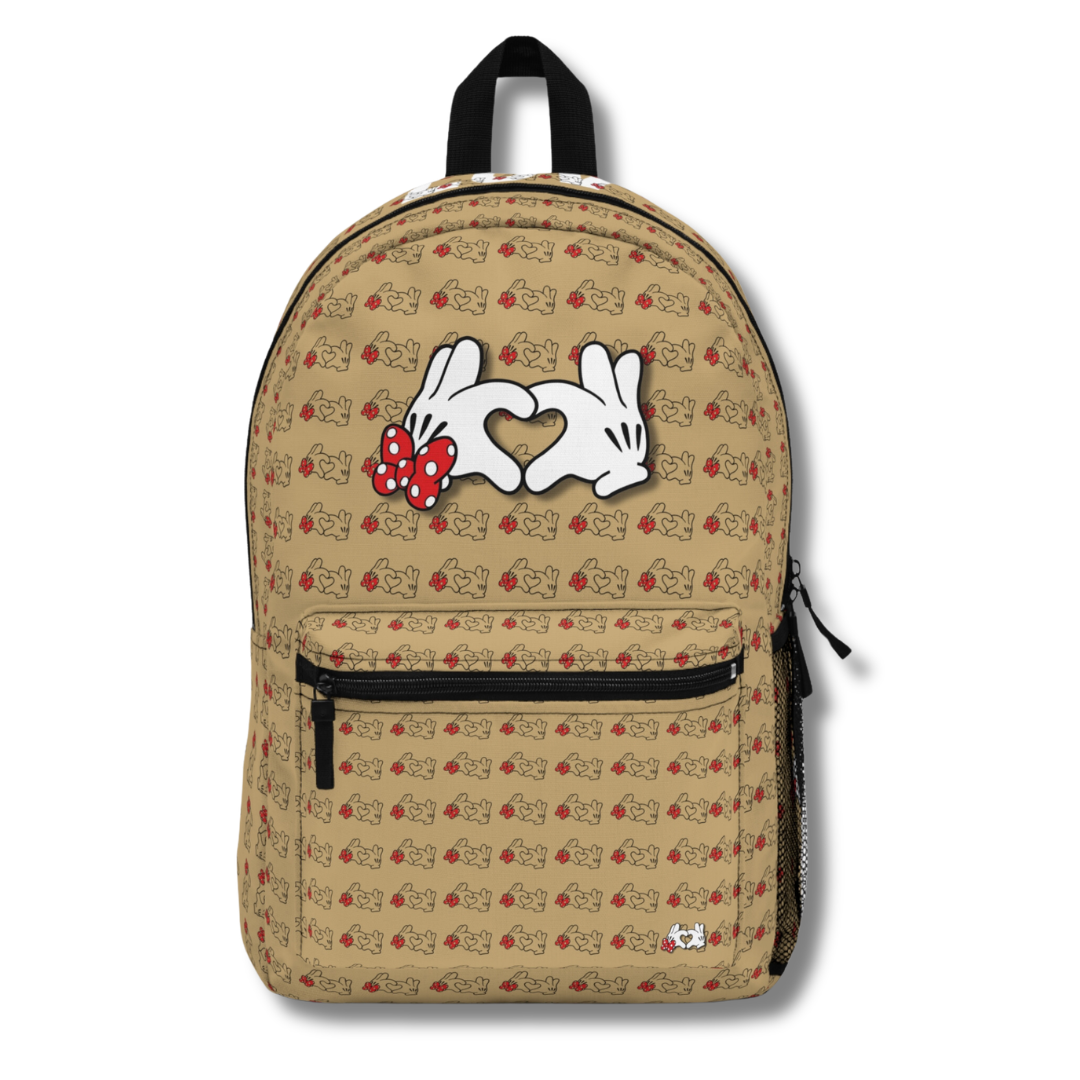 Luv You Hand Sign Backpack for Women | Graphic Fashion Backpack | New