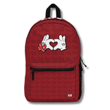 Luv You Hand Sign Backpack for Women | Graphic Fashion Backpack | New