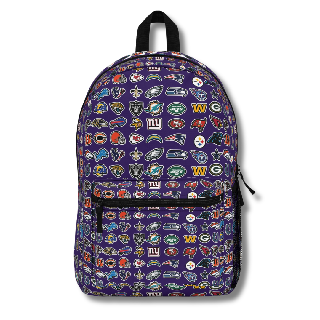 Vintage-Sealed The Hottest Rawest Sneakers & Apparel Clothing Store Around Online. NFL Team Backpack – Football Fan Gear | Brand New [PURPLE] US Sizes [Standard].