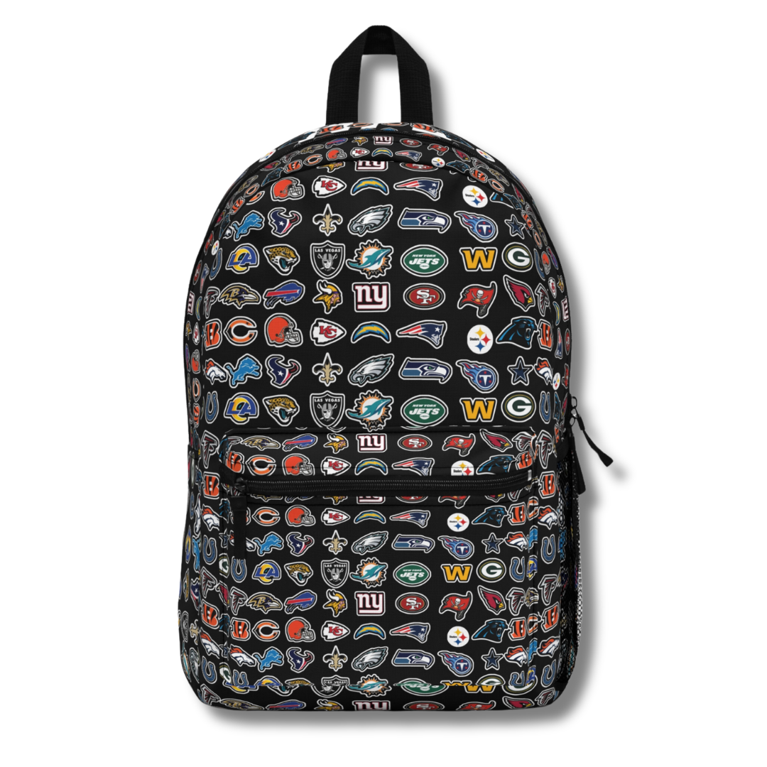 Vintage-Sealed The Hottest Rawest Sneakers & Apparel Clothing Store Around Online. NFL Team Backpack – Football Fan Gear | Brand New [BLACK] US Sizes [Standard].