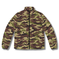 Vintage-Sealed The Hottest Rawest Sneakers & Apparel Clothing Store Around Online. Men’s Camouflage Puffer Jacket – Rugged Streetwear Style [GREEN] US Size [S-2XL].