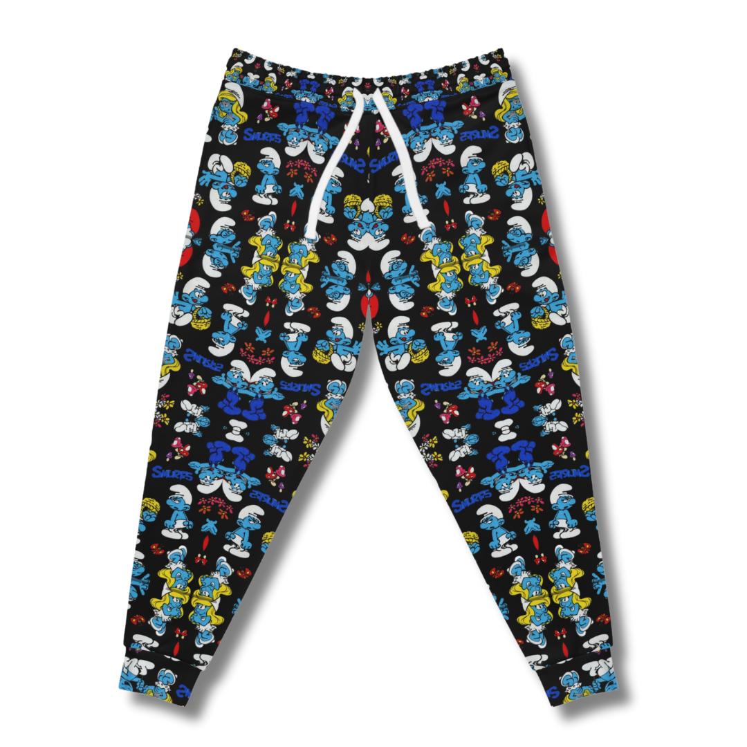 Vintage-Sealed The Hottest Rawest Sneakers & Apparel Clothing Store Around Online. THE SMURFS (3D) Apparel Jogging Pants| Brand New Men's Fashion [Black] US Sizes [S-XL].