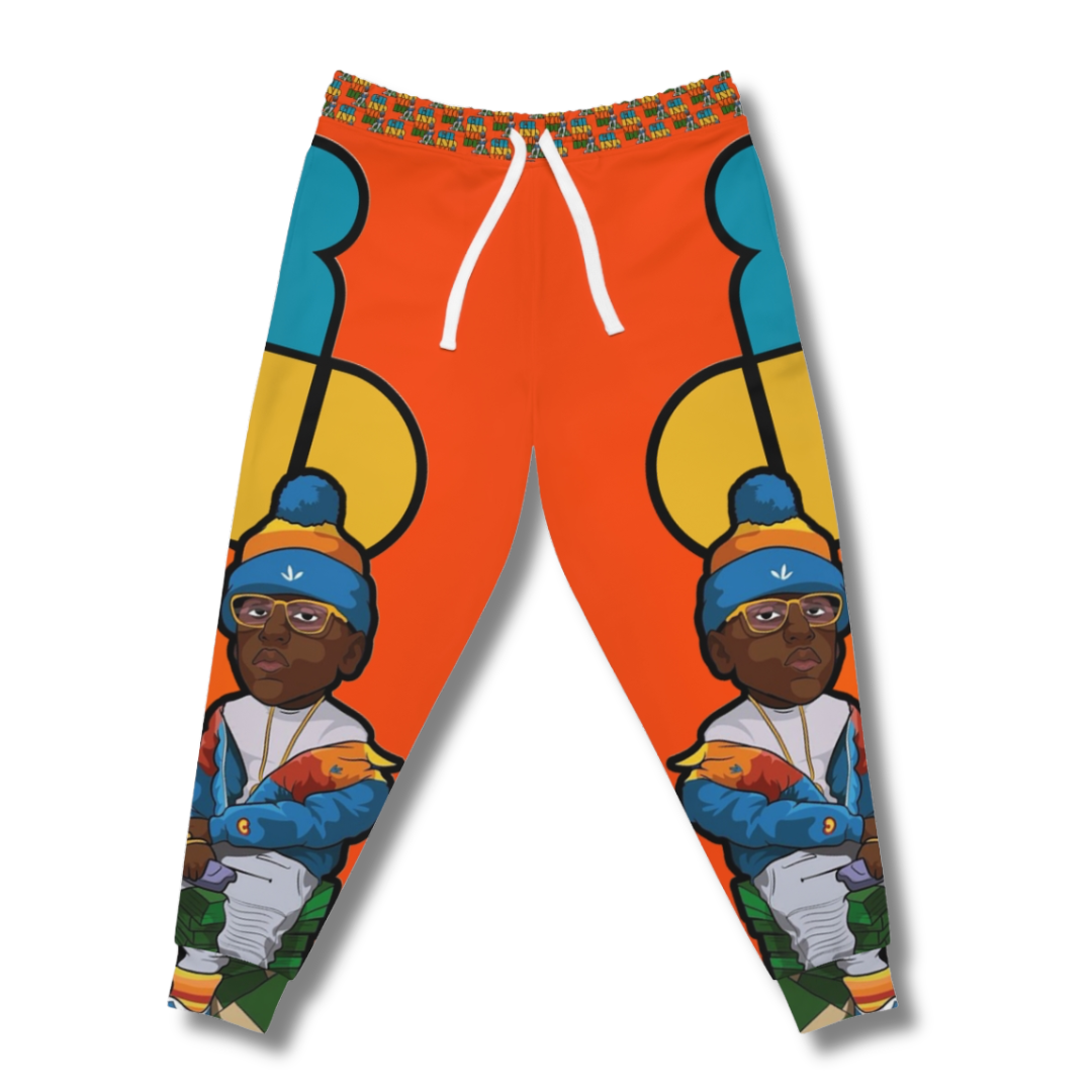 Vintage-Sealed The Hottest Rawest Sneakers & Apparel Clothing Store Around Online. GRIND MODE SITTING ON CASH Men’s Jogger Pants – Vintage Streetwear Sweatpants [ORANGE] US Size [S-XL].