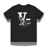 Vintage-Sealed The Hottest Rawest Sneakers & Apparel Clothing Store Around Online.  V-Sealed "The Rabbit With The Hoodie On" Men's Graphic T-Shirt – Short Sleeve Streetwear [Black] US Sizes [S-2XL].