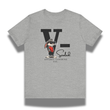 Vintage-Sealed The Hottest Rawest Sneakers & Apparel Clothing Store Around Online. V-Sealed "The Rabbit With The Shades On" Men's Graphic T-Shirt – Short Sleeve Streetwear [Gray] US Sizes [S-2XL].
