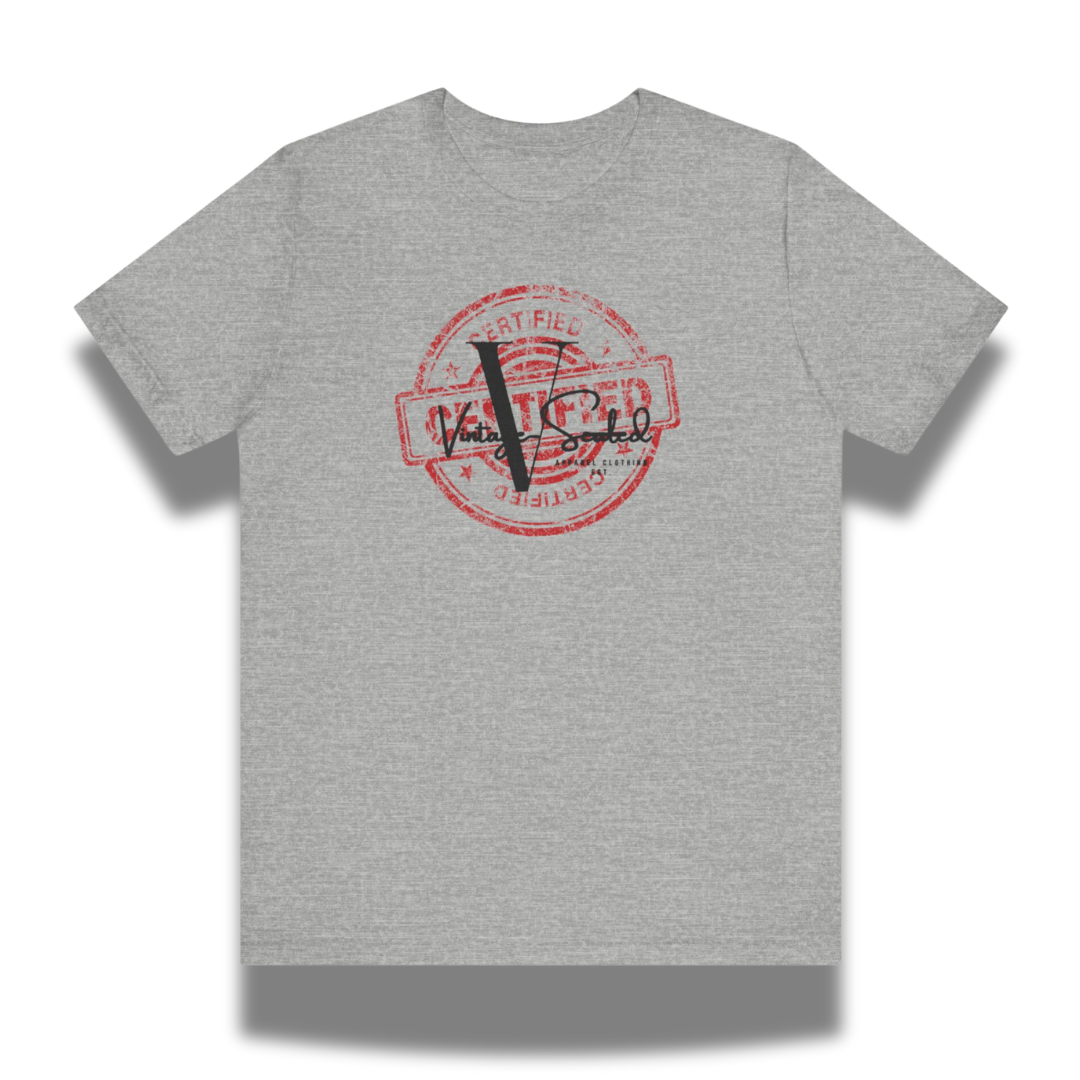 Vintage-Sealed The Hottest Rawest Sneakers & Apparel Clothing Store Around Online. Vintage-Sealed Certified Apparel Clothing T-Shirts – Short Sleeve | Brand New Men’s Fashion [Gray] US Sizes [S-2XL].