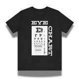 Vintage-Sealed The Hottest Rawest Sneakers & Apparel Clothing Store Around Online. EYE CHART Men’s T-Shirt | Vintage Graphic Tee | Short Sleeve Streetwear [Black] US Sizes [S-2XL].