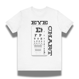 Vintage-Sealed The Hottest Rawest Sneakers & Apparel Clothing Store Around Online. EYE CHART Men’s T-Shirt | Vintage Graphic Tee | Short Sleeve Streetwear [White] US Sizes [S-2XL].