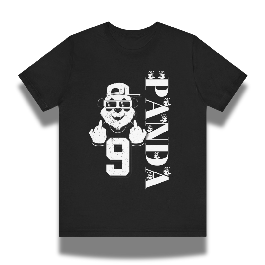 Vintage-Sealed The Hottest Rawest Sneakers & Apparel Clothing Store Around Online. PANDA (9) Men’s T-Shirt | Vintage Graphic Tee | Short Sleeve Streetwear [Black] US Sizes [S-2XL].