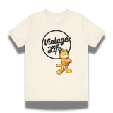 Vintage-Sealed The Hottest Rawest Sneakers & Apparel Clothing Store Around Online. Vintage-Life GARFIELD T-Shirt | Men's Graphic Tee | Short Sleeve | New [Natural] US Sizes [S-2XL].