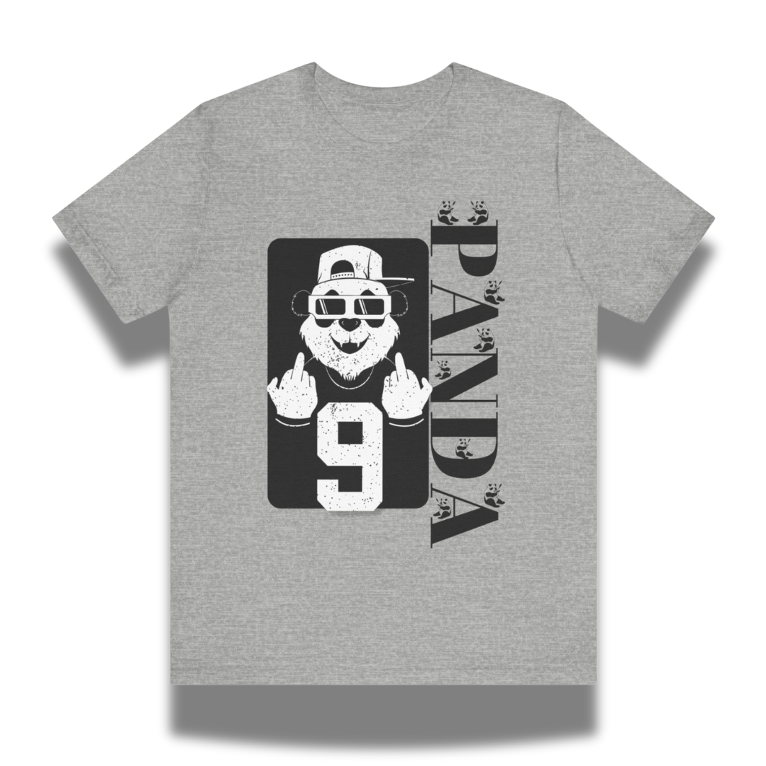 Vintage-Sealed The Hottest Rawest Sneakers & Apparel Clothing Store Around Online. PANDA (9) Men’s T-Shirt | Vintage Graphic Tee | Short Sleeve Streetwear [Gray] US Sizes [S-2XL].
