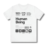 Vintage-Sealed The Hottest Rawest Sneakers & Apparel Clothing Store Around Online. 100% Human Being Men’s T-Shirt | Vintage Graphic Tee | Streetwear Style [White] US Sizes [S-2XL].