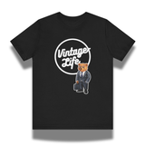 Vintage-Sealed The Hottest Rawest Sneakers & Apparel Clothing Store Around Online. Vintage-Life Bear Business T-Shirt | Men's Graphic Tee | Short Sleeve | New [BLACK] US Size 
[S-2XL].