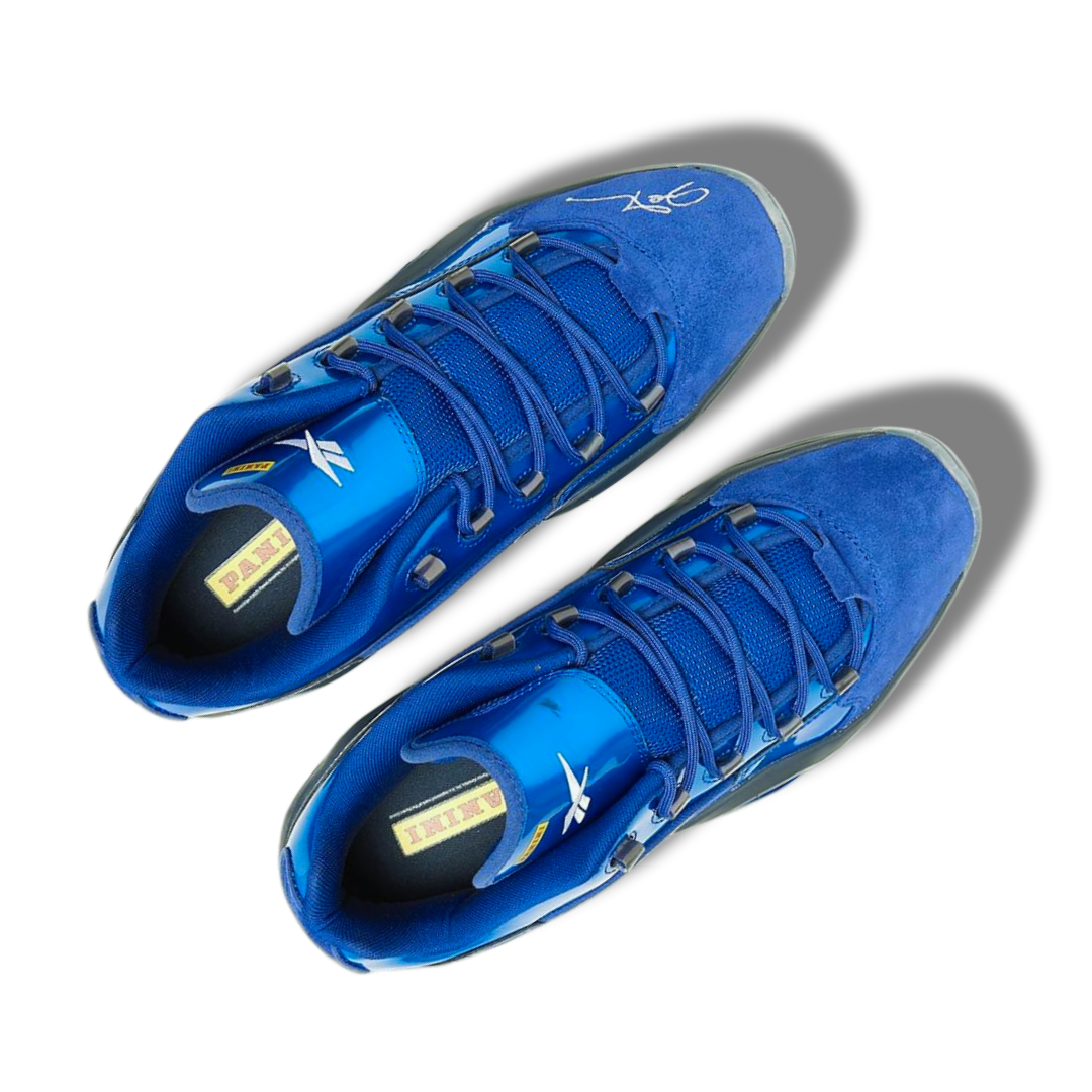 Vintage-Sealed The Hottest Rawest Sneakers & Apparel Clothing Store Around Online. Reebok Question Low “Panini Rookie Signature Prizm” – Men’s Basketball Sneakers | HQ1099 [Blue] US Sizes [8.5].