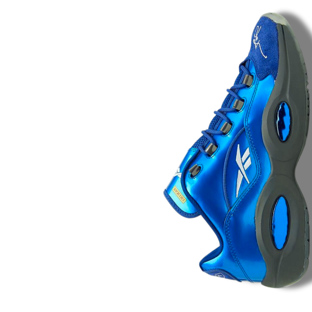 Vintage-Sealed The Hottest Rawest Sneakers & Apparel Clothing Store Around Online. Reebok Question Low “Panini Rookie Signature Prizm” – Men’s Basketball Sneakers | HQ1099 [Blue] US Sizes [8.5].