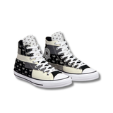 Vintage-Sealed The Hottest Rawest Sneakers & Apparel Clothing Store Around Online. Converse Bandana Chuck Taylor All-Star Hacked HI Unisex High-Top Sneakers | Brand New [Black-White-Egret] US Sizes [5].