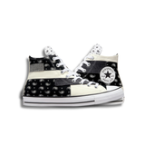 Vintage-Sealed The Hottest Rawest Sneakers & Apparel Clothing Store Around Online. Converse Bandana Chuck Taylor All-Star Hacked HI Unisex High-Top Sneakers | Brand New [Black-White-Egret] US Sizes [5].