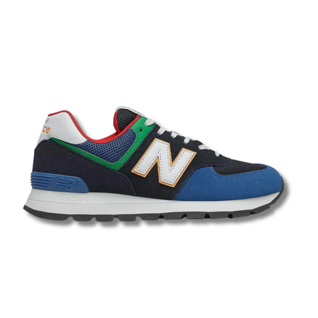 Vintage-Sealed The Hottest Rawest Sneakers & Apparel Clothing Store Around Online. New Balance 574 Rugged Sneakers Black/Captain Blue – ML574DRC Men's Classic Traditional Shoes [BLUE] US Sizes [9].