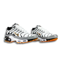 Vintage-Sealed The Hottest Rawest Sneakers & Apparel Clothing Store Around Online. Nike Air Max Plus TN Men's Sneakers – White Black Orange| US Sizes [7-11].