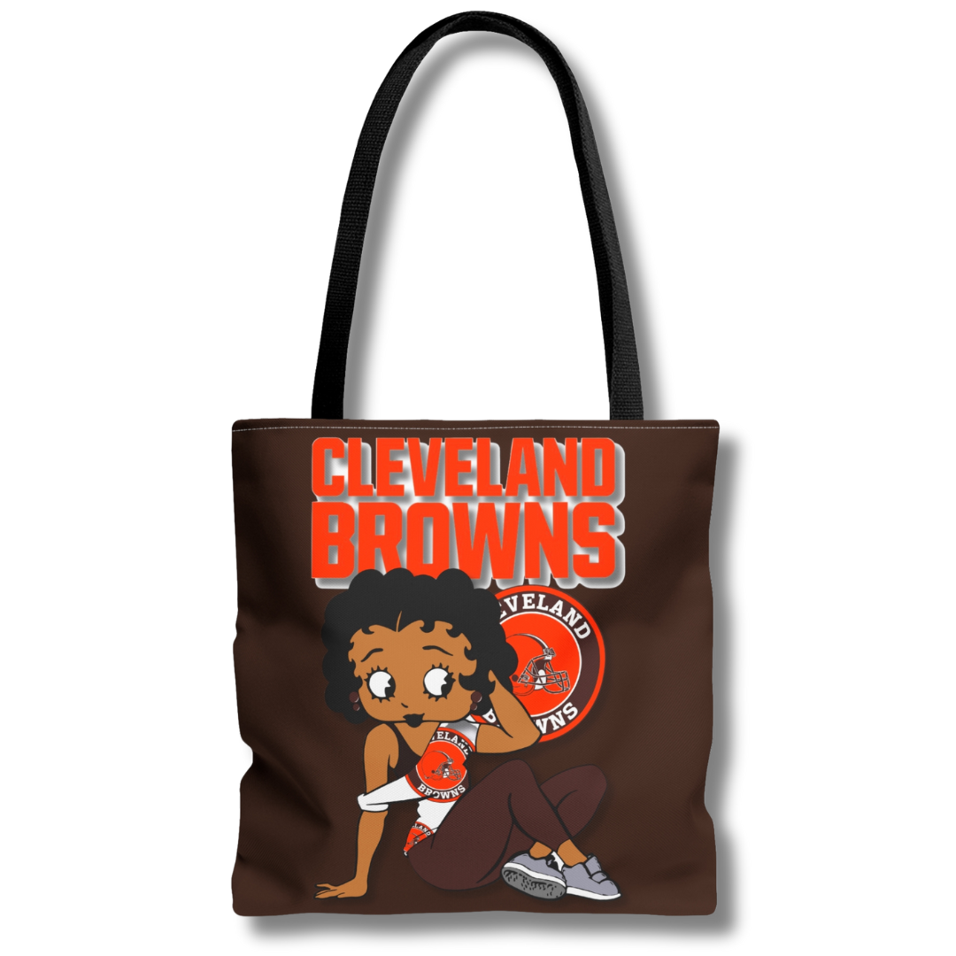 Vintage-Sealed The Hottest Rawest Sneakers & Apparel Clothing Store Around Online. Betty B. (3D) BROWNS Tote Bag | Brand New Football Fashion Accessory [Brown] US Sizes [One Size].