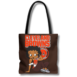 Vintage-Sealed The Hottest Rawest Sneakers & Apparel Clothing Store Around Online. Betty B. (3D) BROWNS Tote Bag | Brand New Football Fashion Accessory [Brown] US Sizes [One Size].