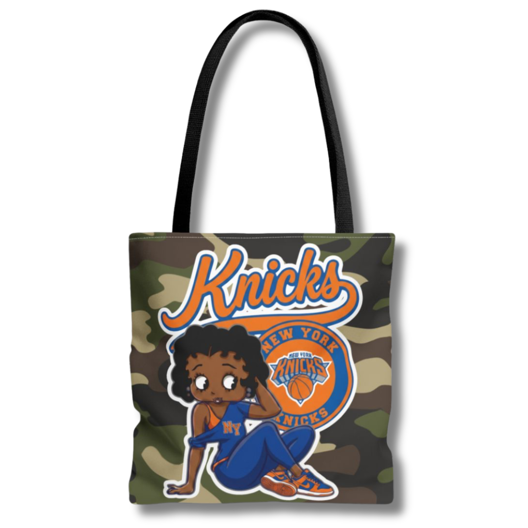 Vintage-Sealed The Hottest Rawest Sneakers & Apparel Clothing Store Around Online. Betty B. Knicks Tote Bag | Women's Basketball Carryall Fan Bags [GREEN] US Sizes [One Size].