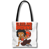 Vintage-Sealed The Hottest Rawest Sneakers & Apparel Clothing Store Around Online. Betty B. (3D) BROWNS Tote Bag | Brand New Football Fashion Accessory [White] US Sizes [One Size].