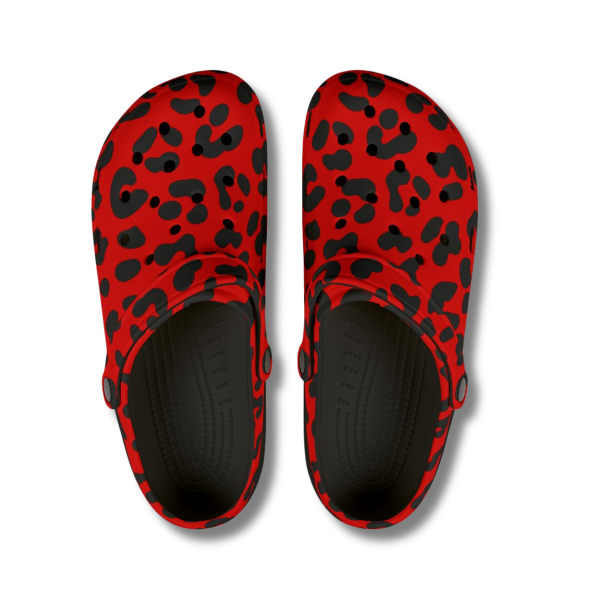 Vintage-Sealed The Hottest Rawest Sneakers & Apparel Clothing Store Around Online. Cheetah (AOP) Apparel Clogs | Brand New Women's Fashion Footwear [RED] US Sizes [6-9.5].