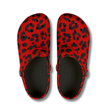Vintage-Sealed The Hottest Rawest Sneakers & Apparel Clothing Store Around Online. Cheetah (AOP) Apparel Clogs | Brand New Women's Fashion Footwear [RED] US Sizes [6-9.5].