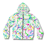 Vintage-Sealed The Hottest Rawest Sneakers & Apparel Clothing Store Around Online. Paint Splash Apparel Full-Zip Hoodie | Women’s New Fashion [White] US Sizes [XS-2XL].