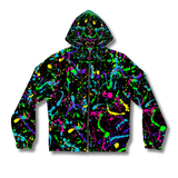 Vintage-Sealed The Hottest Rawest Sneakers & Apparel Clothing Store Around Online. Paint Splash Apparel Full-Zip Hoodie | Women’s New Fashion [Black] US Sizes [XS-2XL].