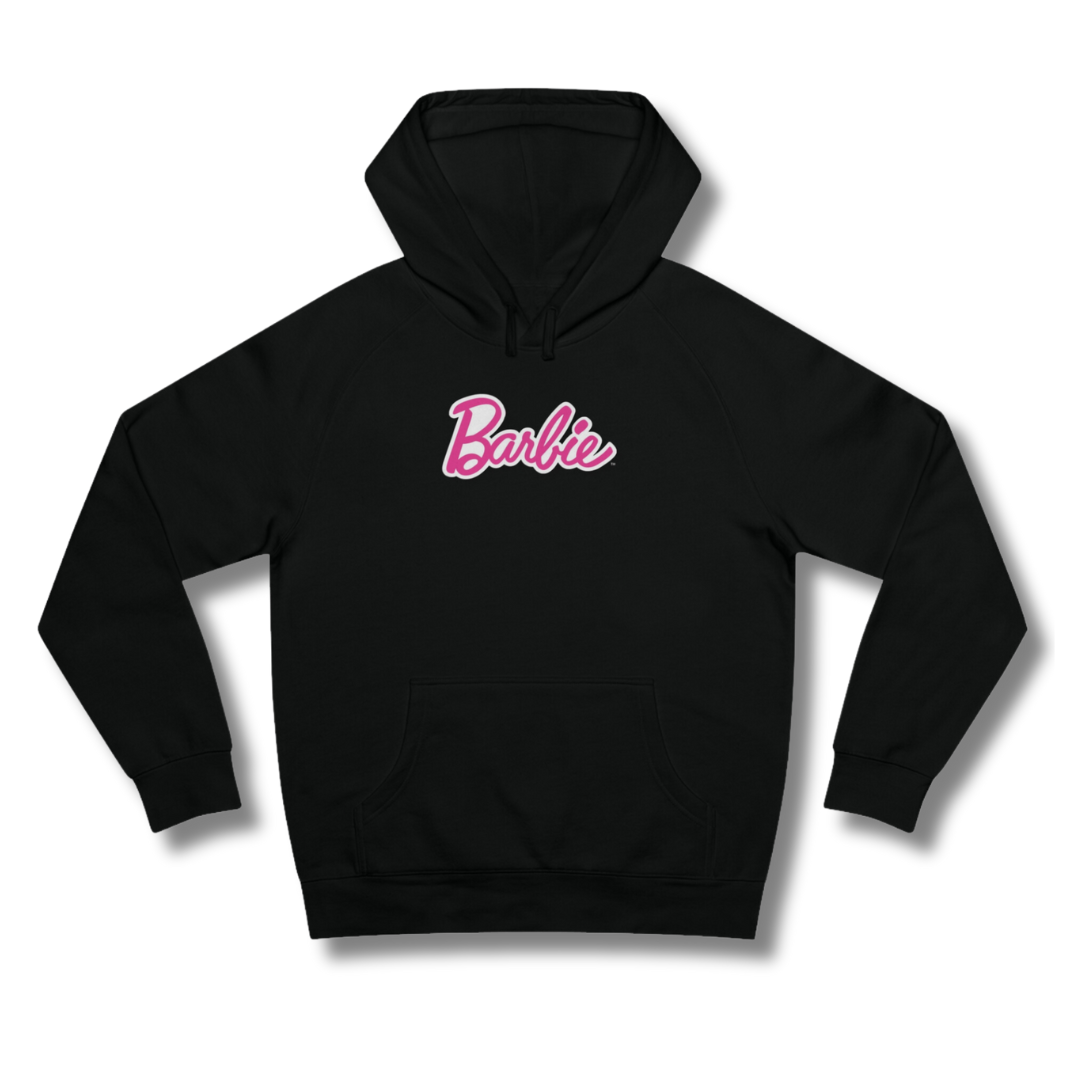 Vintage-Sealed The Hottest Rawest Sneakers & Apparel Clothing Store Around Online. BARBIE™ 3D Women's Pullover Hoodie | Retro Fashion Sweatshirt | Vintage-Inspired Style [BLACK] US Sizes [S-2XL].