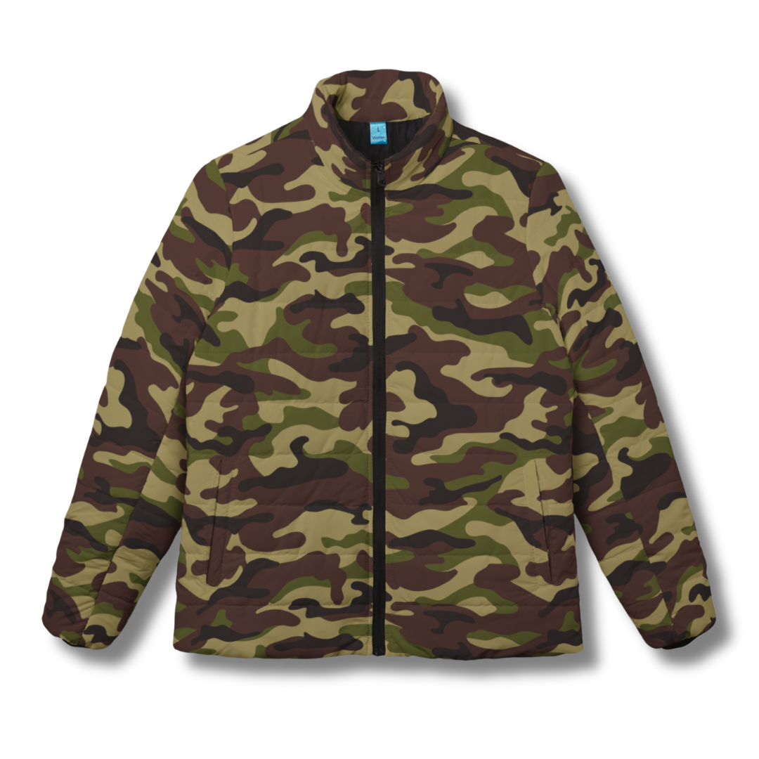 Vintage-Sealed The Hottest Rawest Sneakers & Apparel Clothing Store Around Online. Camouflage Women’s Military-Inspired Puffer Jacket | Cozy Quilted Streetwear | Fashion Jacket | Brand New [GREEN] US Size [XS-XL].