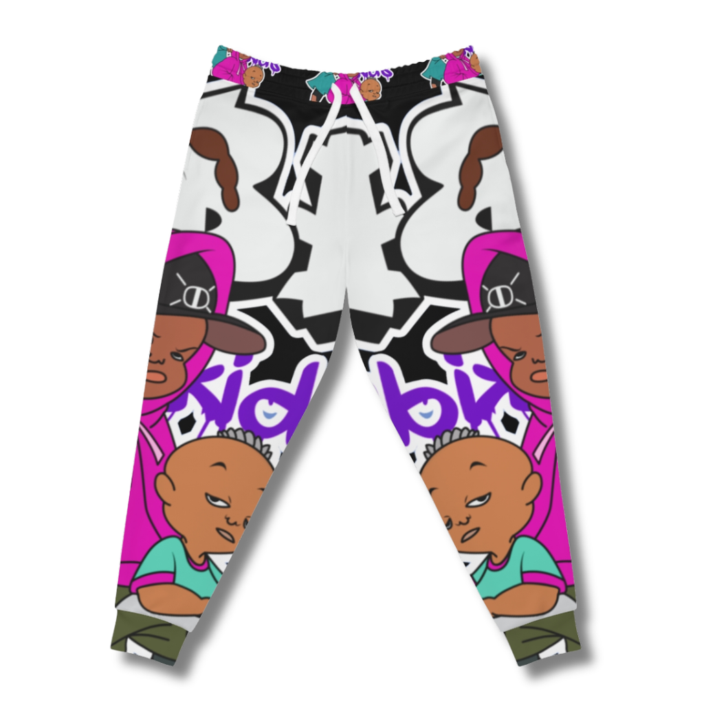 Vintage-Sealed The Hottest Rawest Sneakers & Apparel Clothing Store Around Online. BABE KIDS Women’s Cartoon Graphic Joggers – Fun, Playful Stylish [BLACK] US Sizes [S-XL].